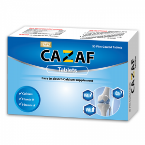Healthy Bones with CAZAF tablets